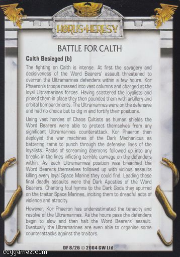 Battle for Calth, Calth Besieged (b)